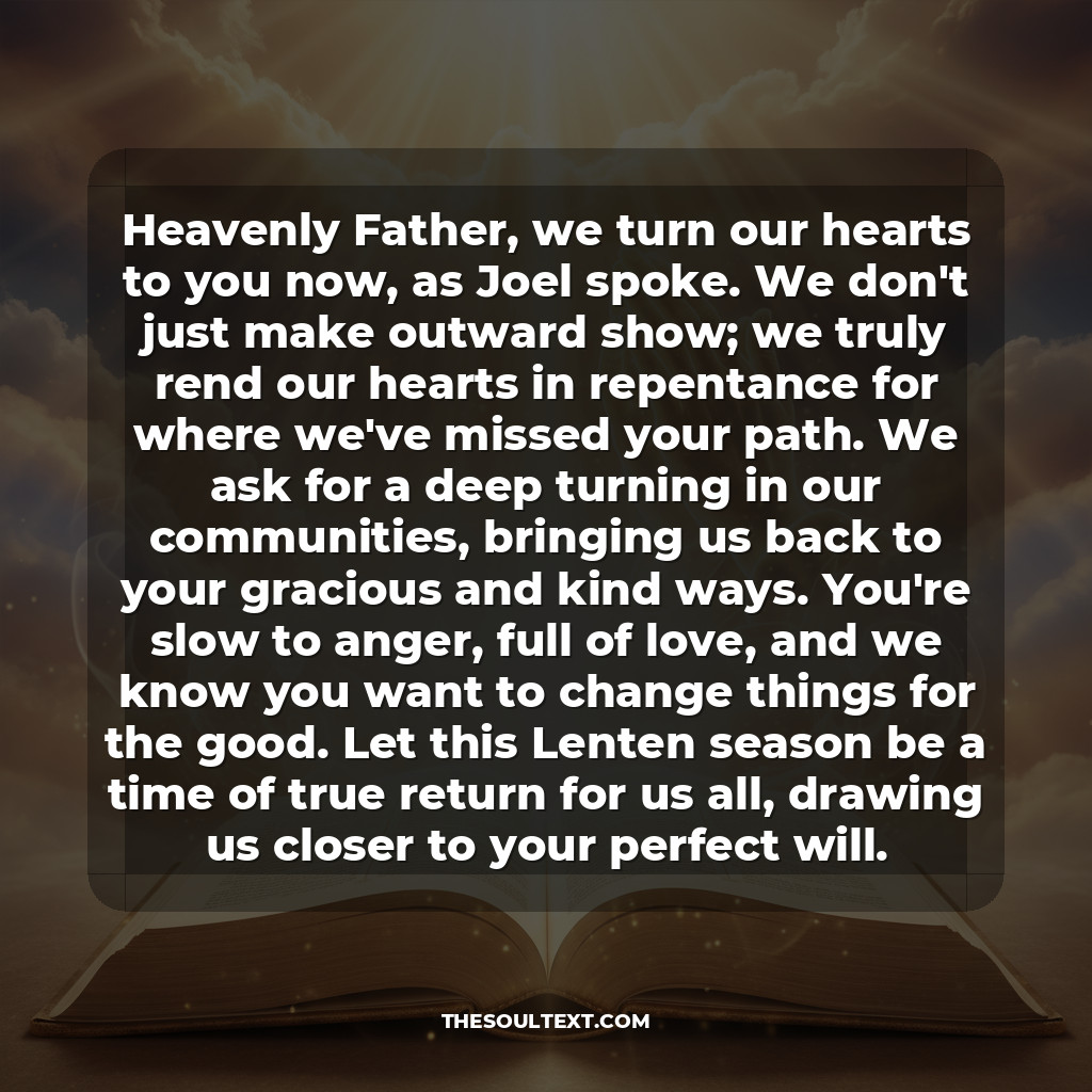 Prayers of Intercession for Lent and Easter
