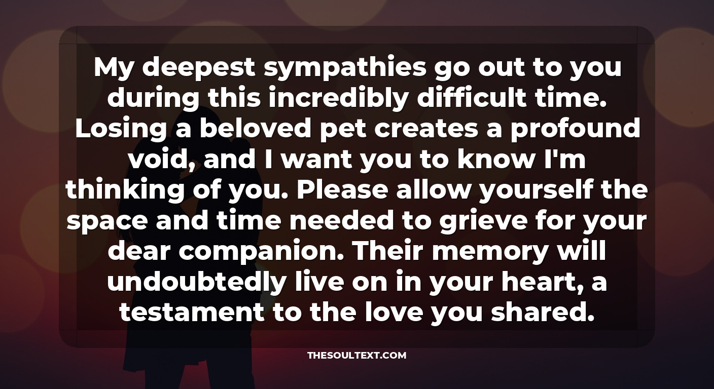 Professional Sympathy Messages for a Coworker or Boss