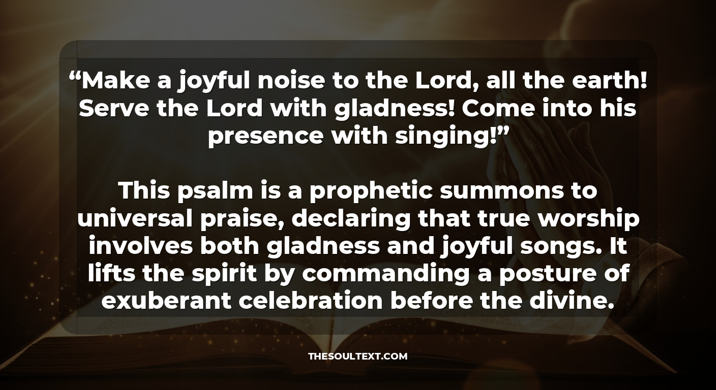 Psalms of Praise That Lift the Spirit
