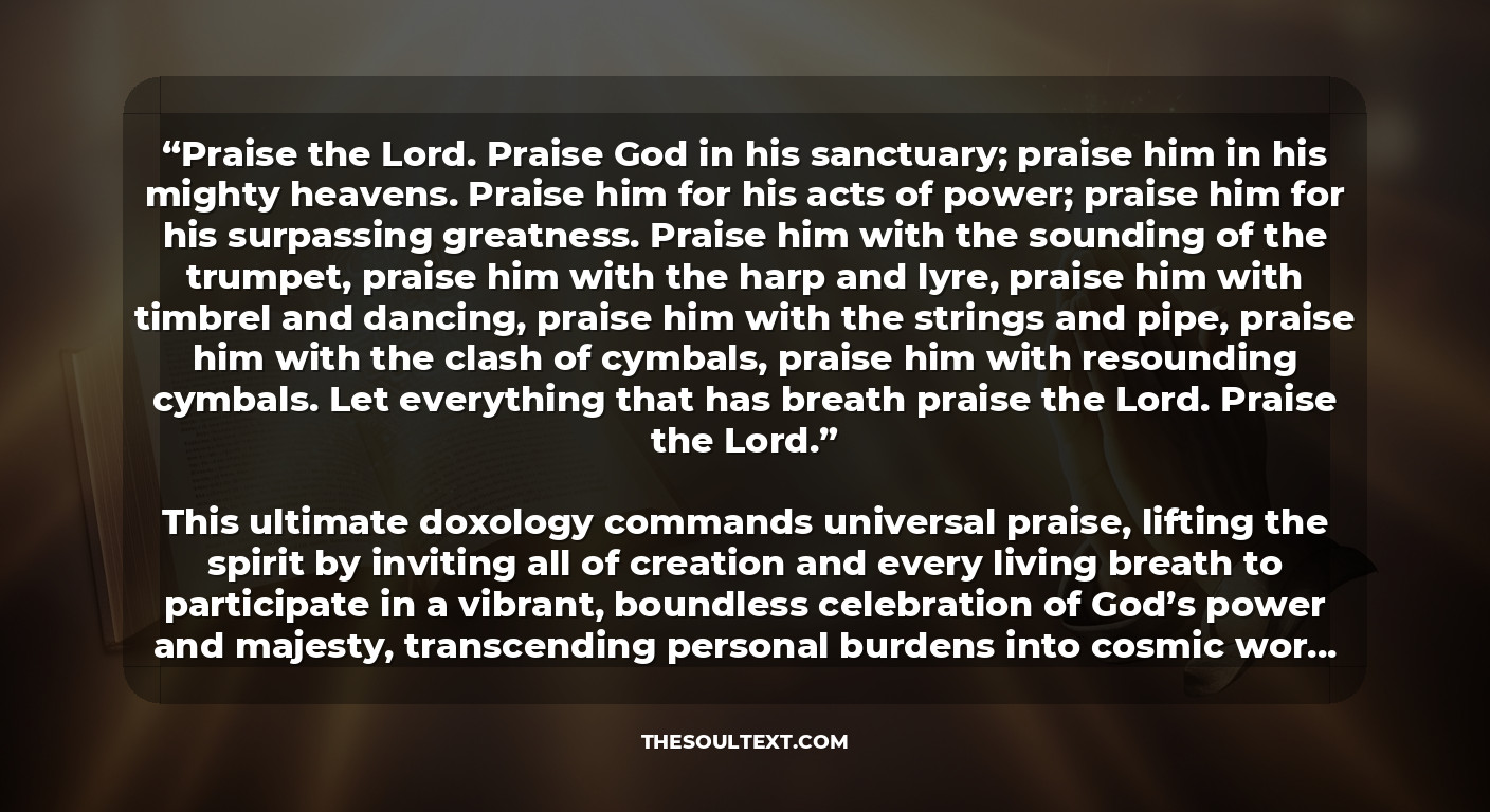 Psalms of Praise That Lift the Spirit