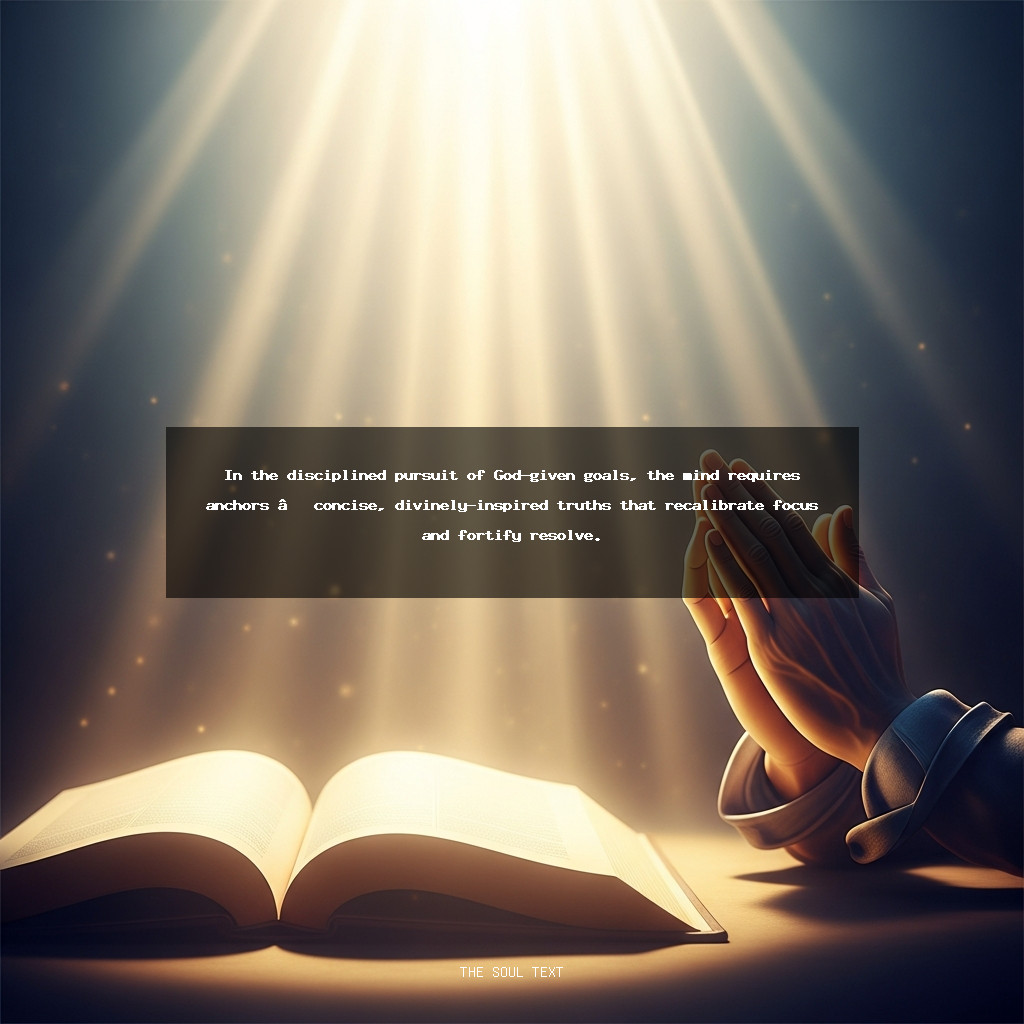 Short Inspirational Quotes for Achieving Your God-given Goals