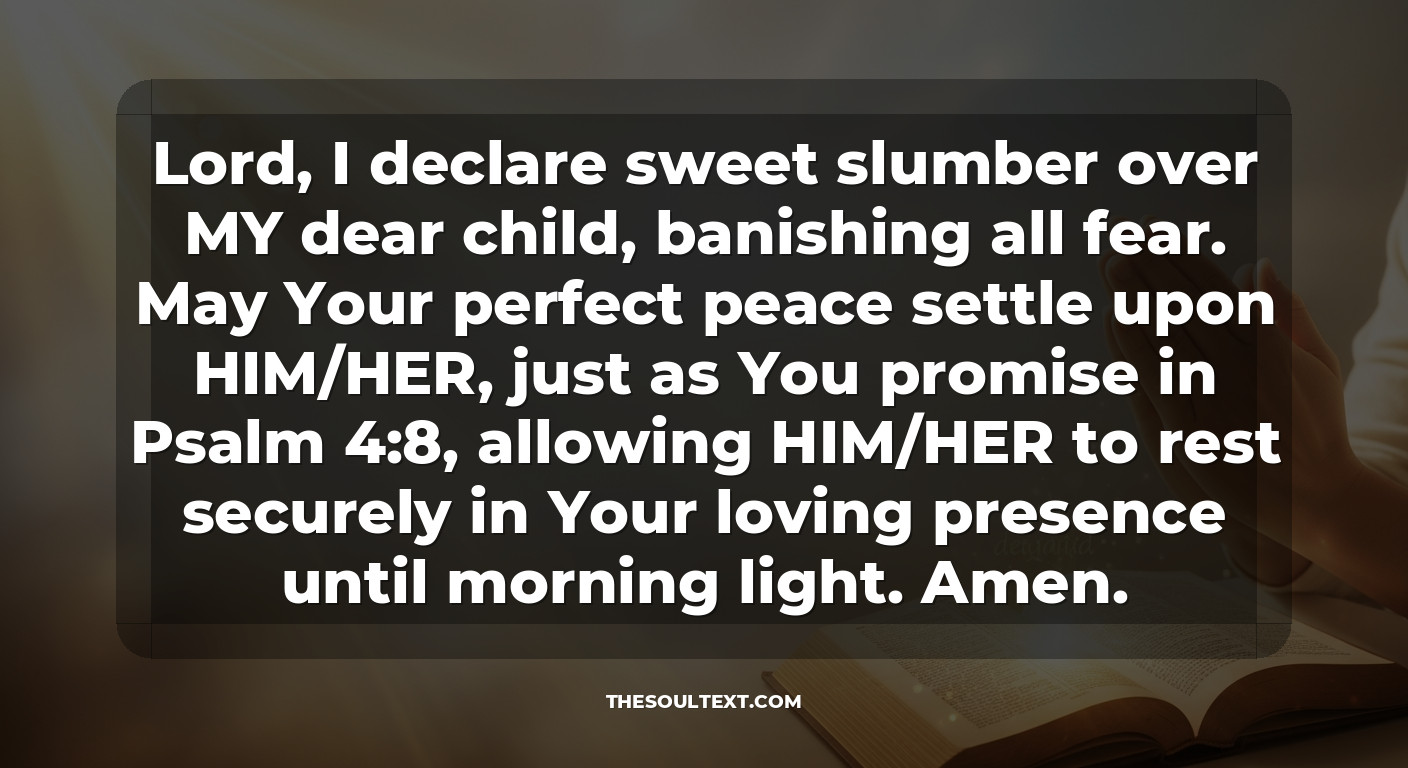 Short Prayer to Say When You Wake up from a Nightmare