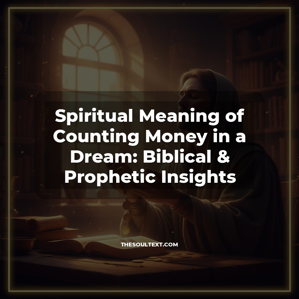 Story: Spiritual Meaning of Counting Money in a Dream: Biblical & Prophetic Insights