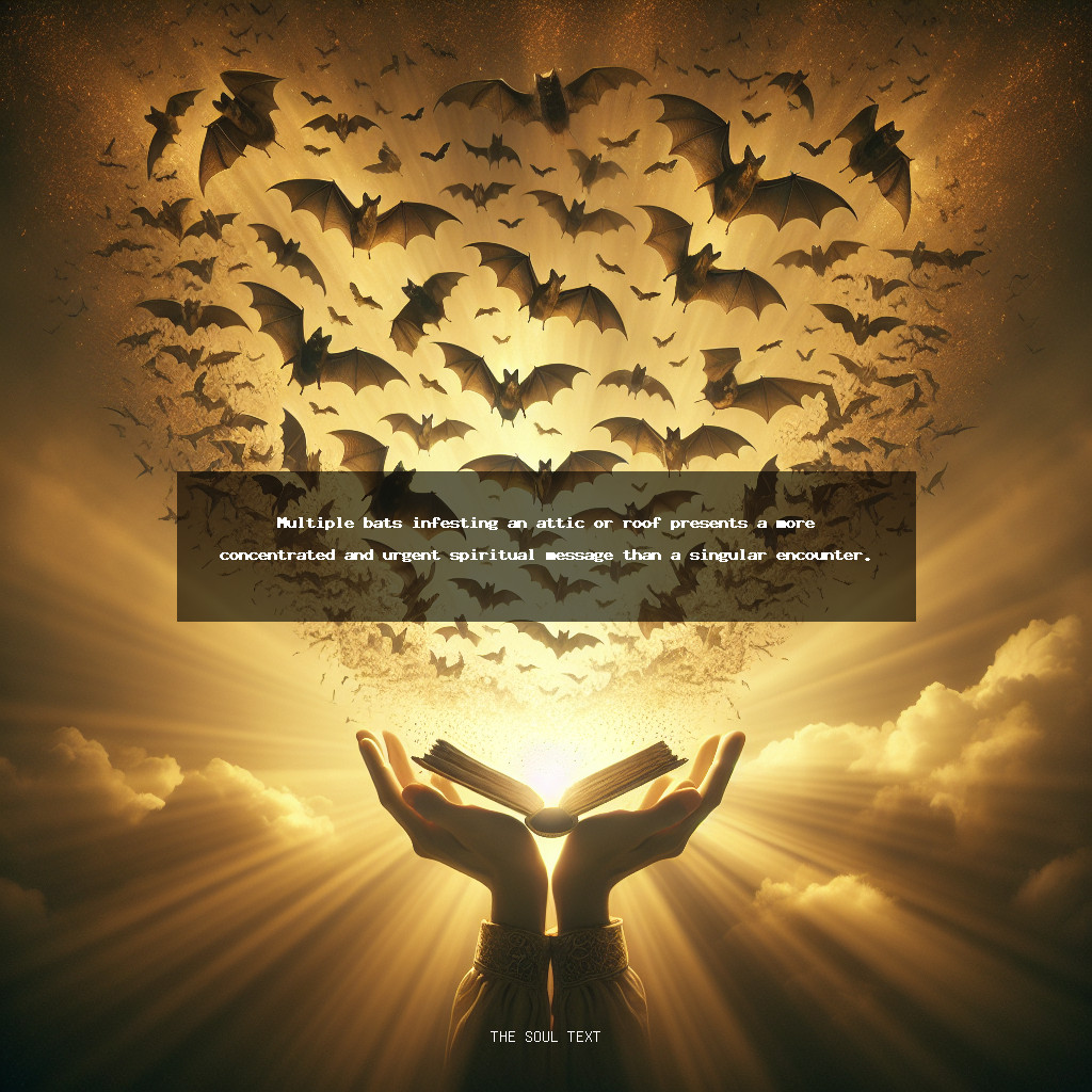 Spiritual Meaning of Multiple Bats Infesting Your Attic or Roof