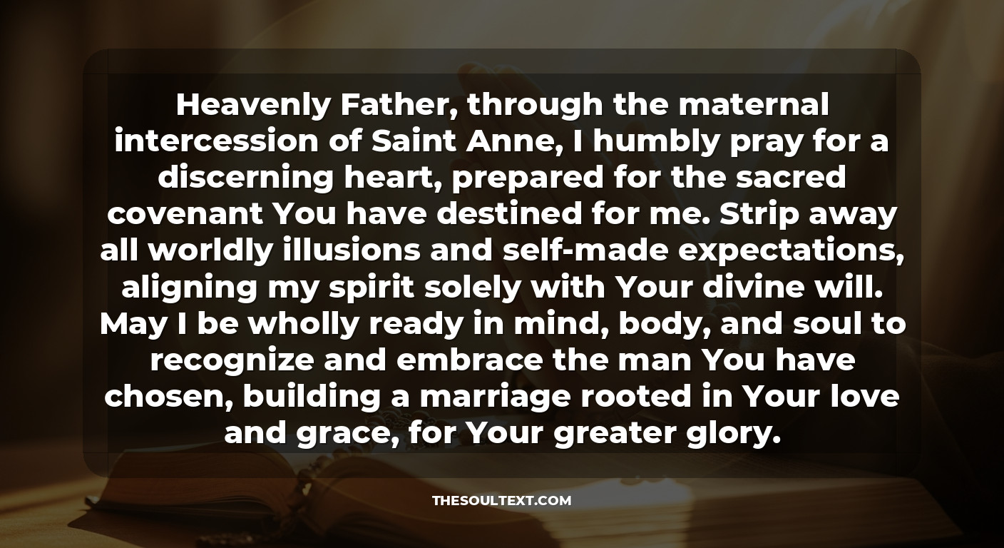 St. Anne Novena Prayer to Find a Husband: the Traditional Catholic Choice