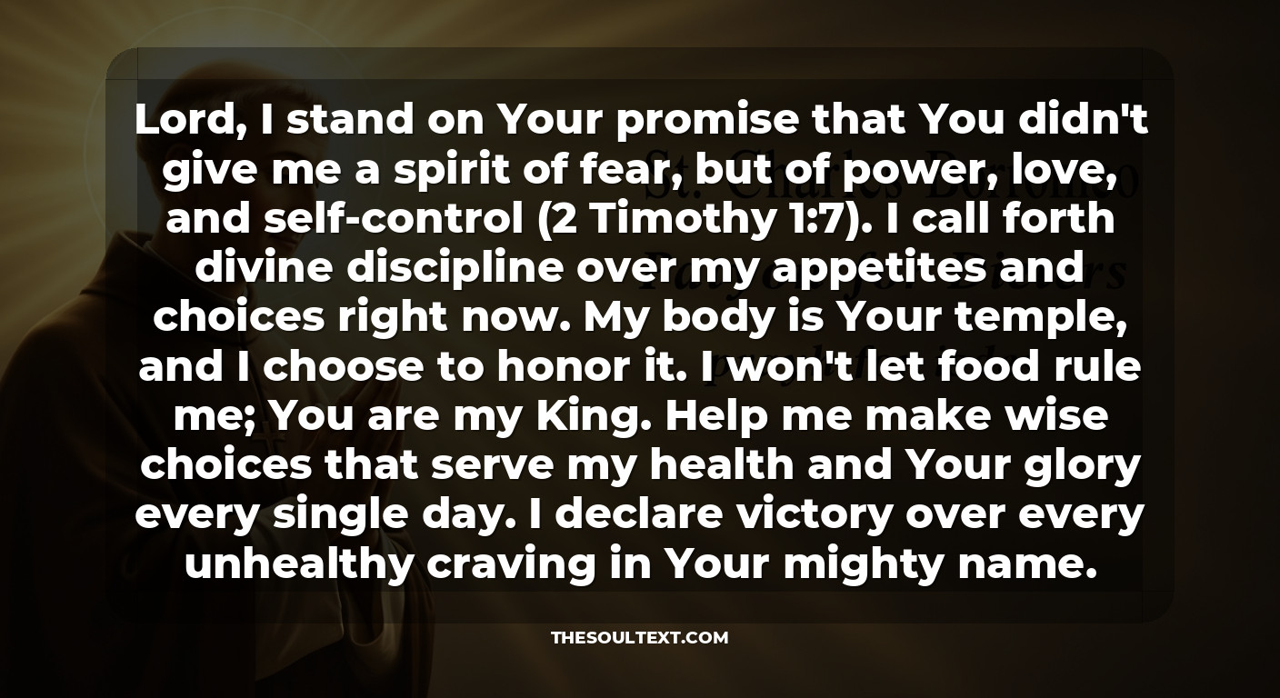St. Charles Borromeo Prayer for Weight Loss (patron of Dieters)