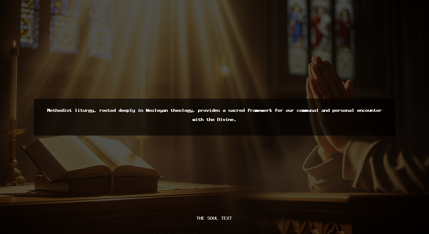 The Beauty of Methodist Liturgy: Why We Pray Adoration and Confession