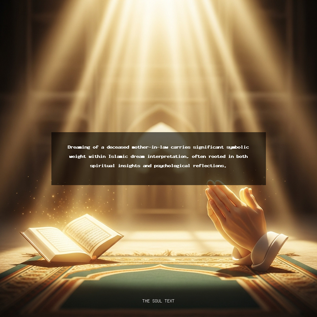 The Islamic Perspective on Dreaming of a Deceased Mother-in-law