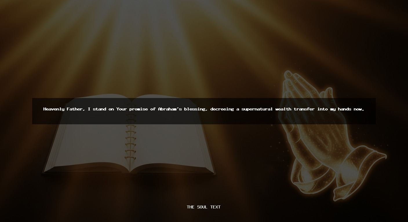 The Power of Brevity: Why a 4 Sentence Prayer for Abundance Works