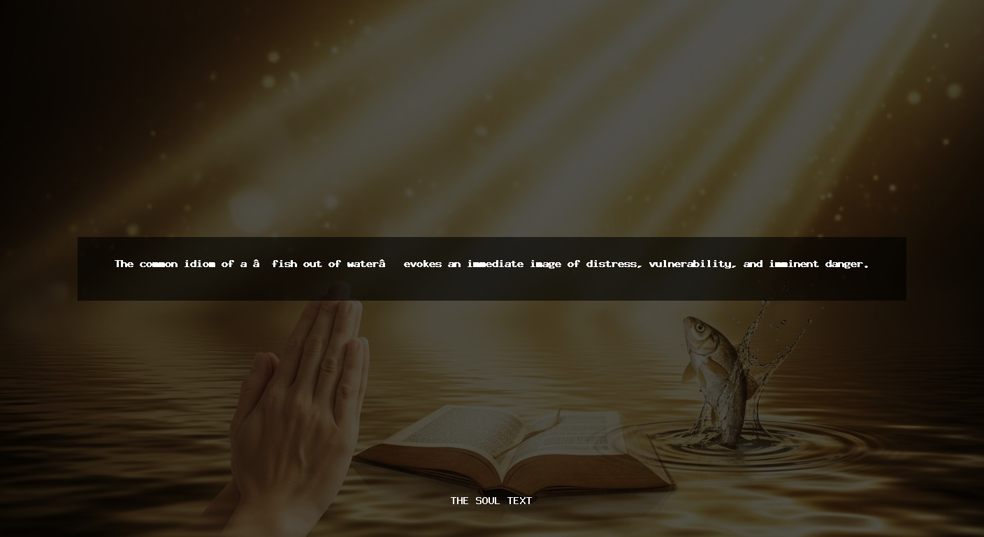What Does a Fish Out of Water Mean Spiritually? (the Core Warning)