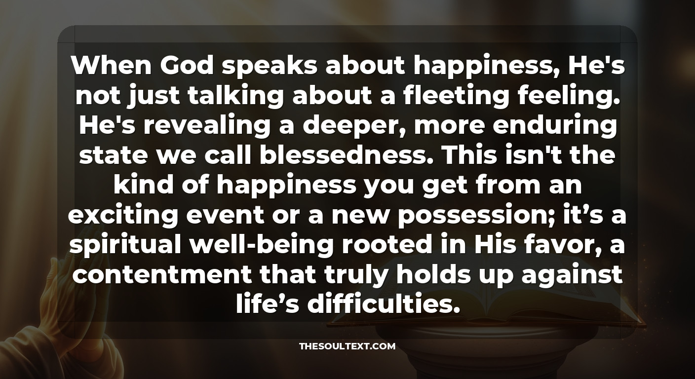 What Does God Say About Happiness? (the "blessed" Truth)