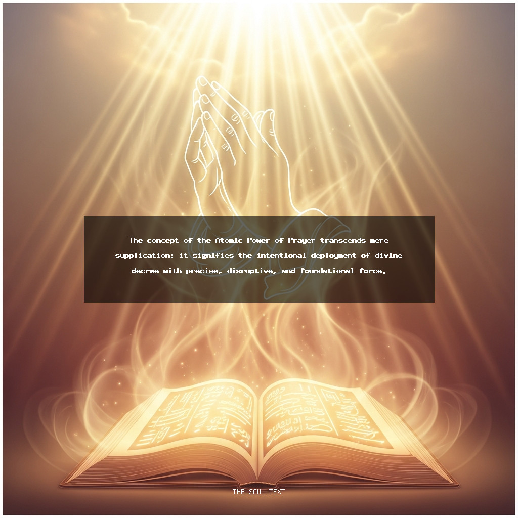 What Is the Atomic Power of Prayer?