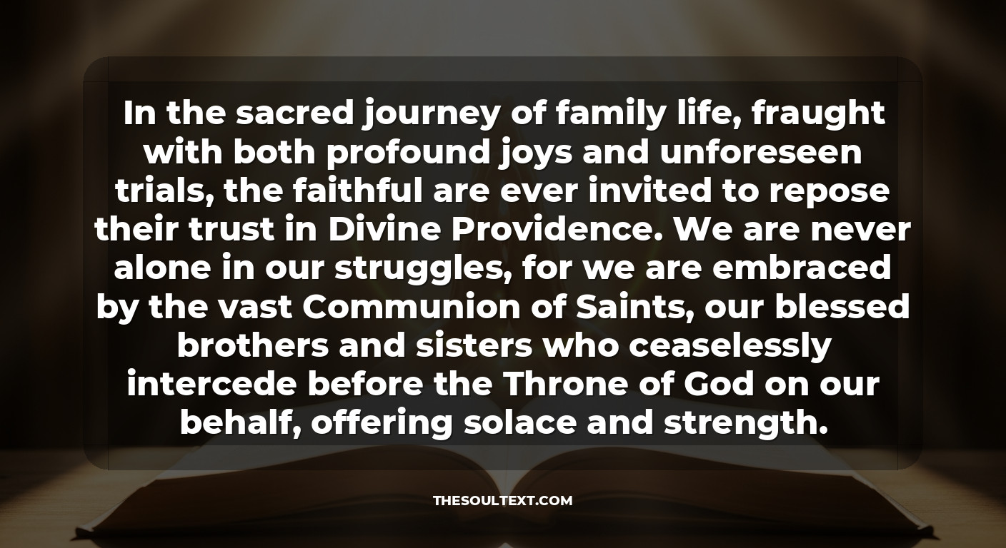 Which Saint Is for Family Problems? (the Holy Helpers)
