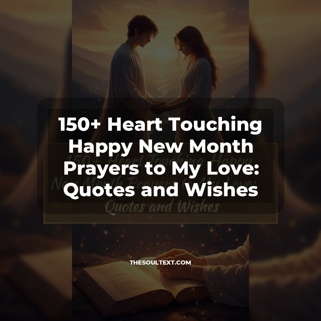 Story: 150+ Heart Touching Happy New Month Prayers to My Love: Quotes and Wishes