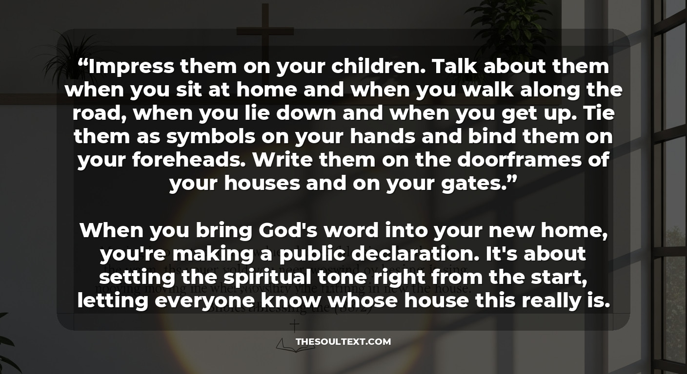 Bible Verses About Moving to a New Home (blessing the House)
