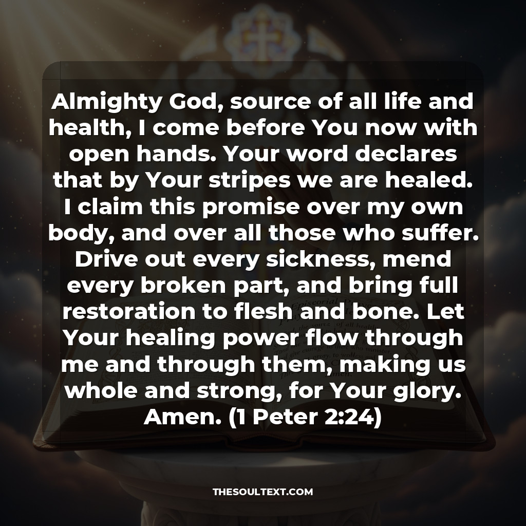 Episcopal Prayer for Healing (general Bcp Style)