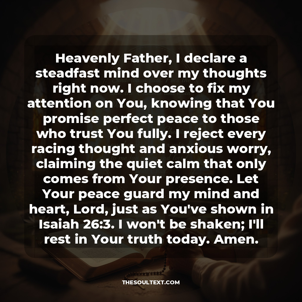 Episcopal Prayer for Mental Health and Inner Peace