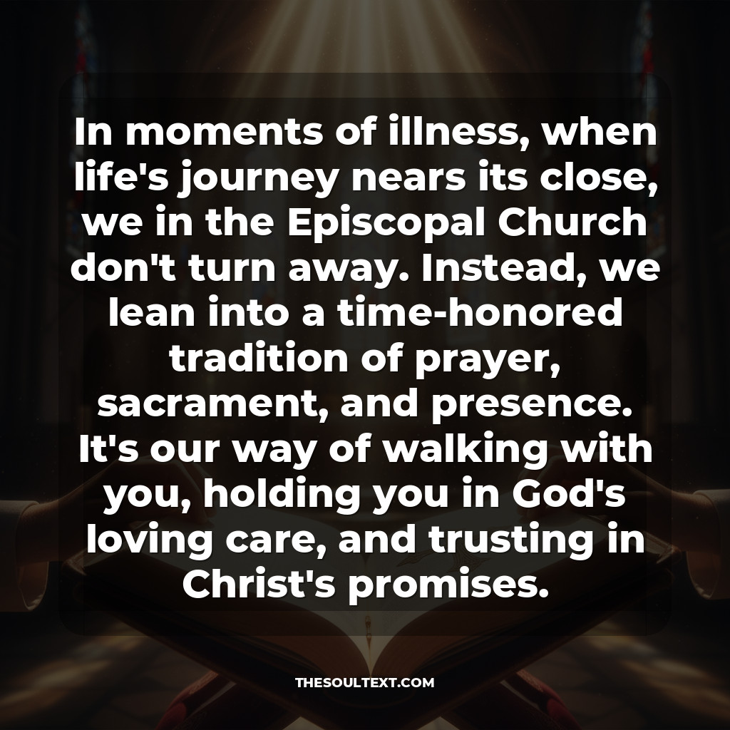 How the Episcopal Church Prays for the Sick and Dying