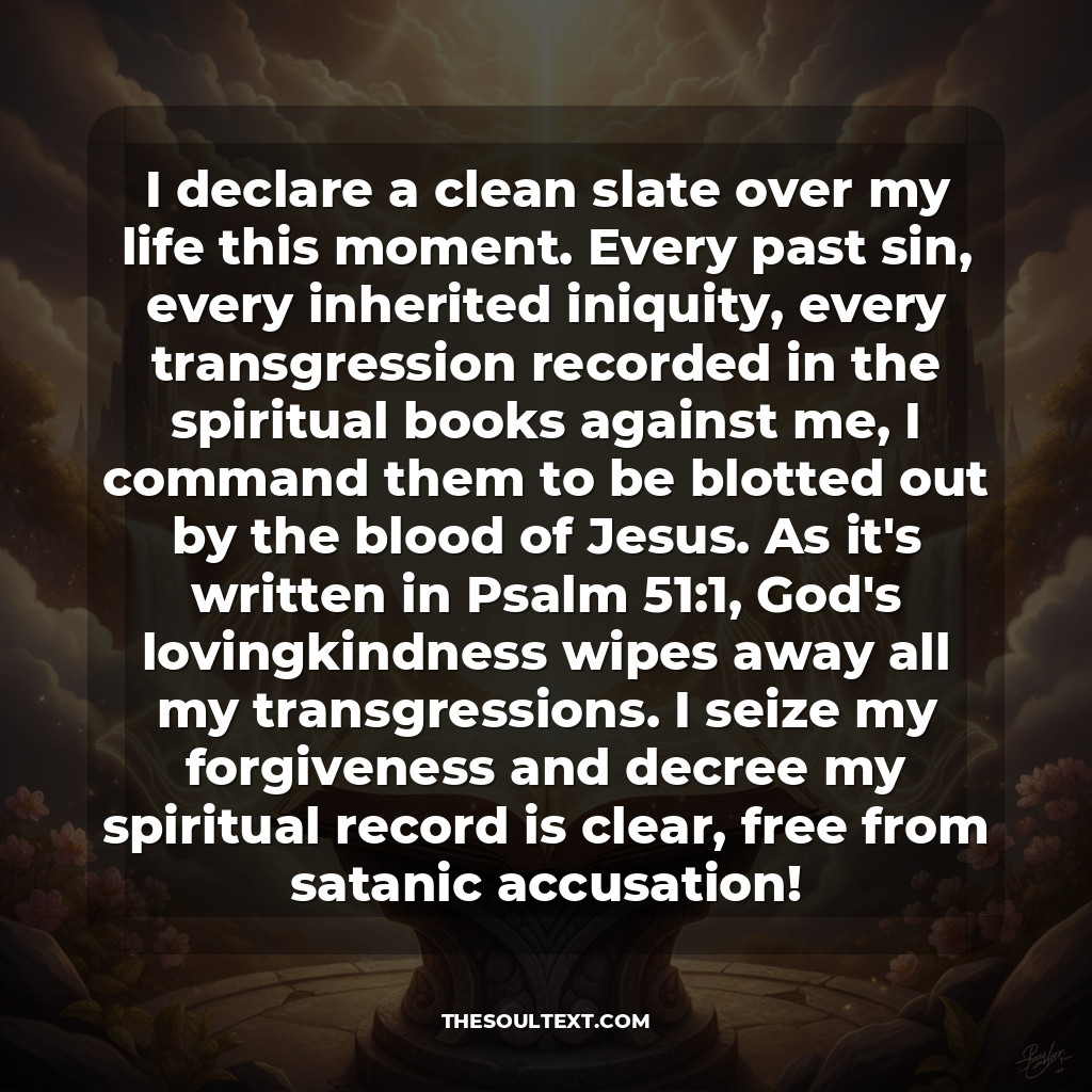 Mfm Prayer Points for Mercy and Forgiveness (the Master List)