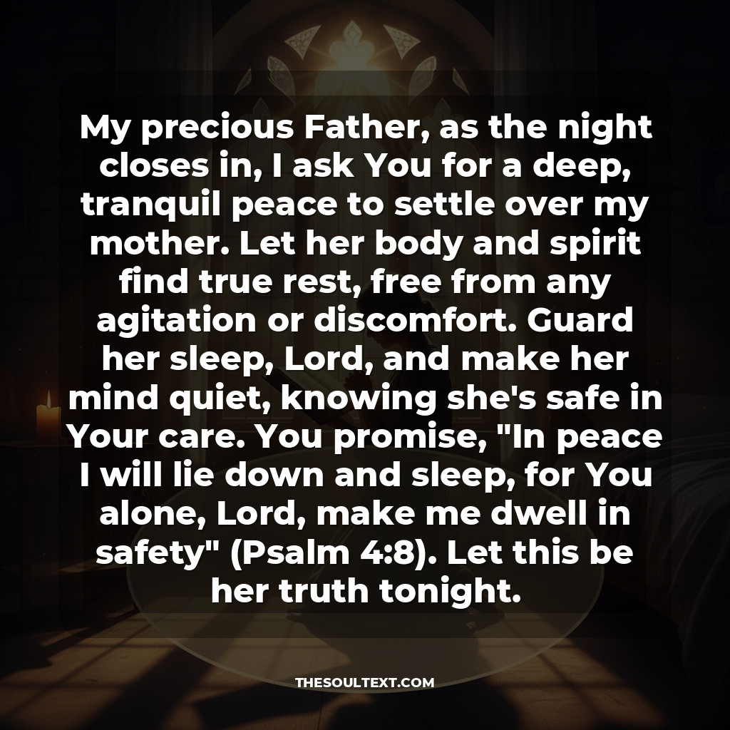 Midnight Prayer for a Mother-in-law’s Peaceful Transition (the Night Watch)