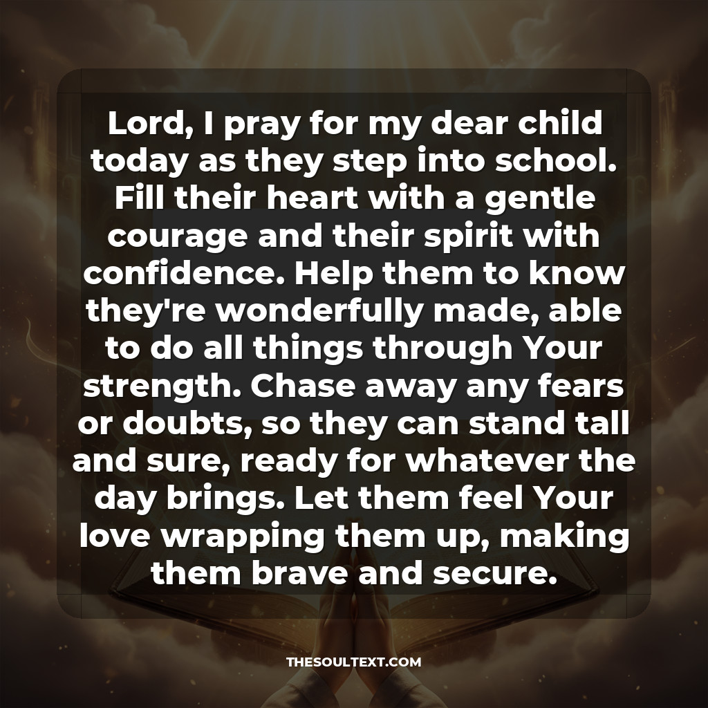 Powerful Prayer for a Child Struggling in School (the Master Key)