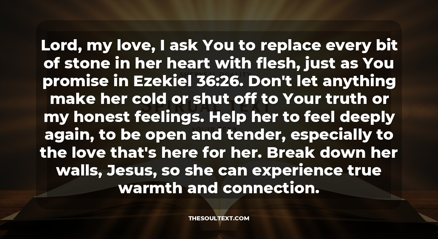 Prayer Against Pride and Hardness of Heart in Your Ex or Partner