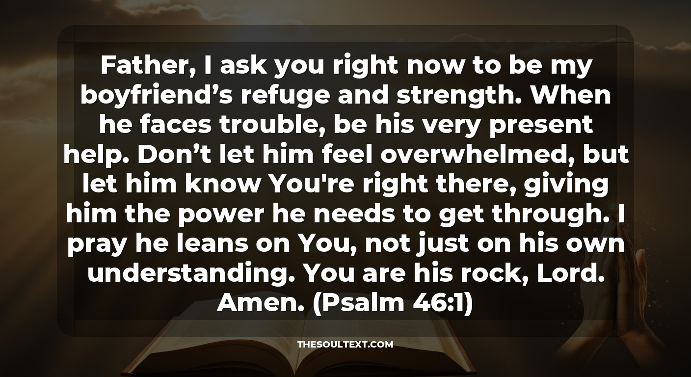 Prayer for Strong Relationship with Boyfriend (resilience)