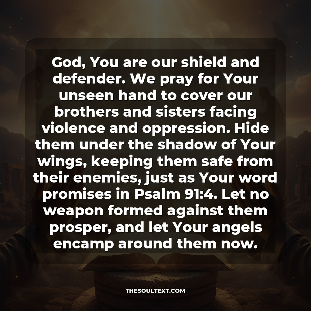 Prayer for the Persecuted Church (our Suffering Body)
