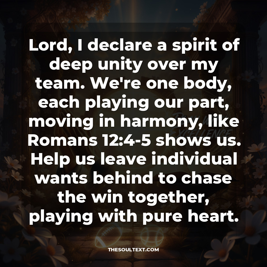 Prayer for Winning a Game (playing with Excellence)