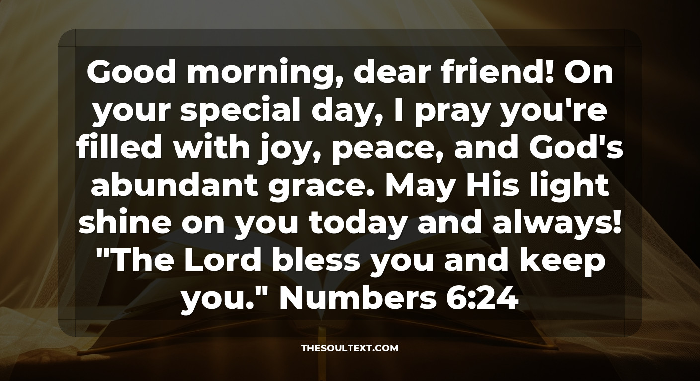 Short Birthday Prayer Wishes for a Friend (for Whatsapp/sms)