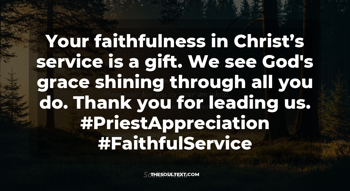 Short Inspirational Quotes for Priests (for Social Media)