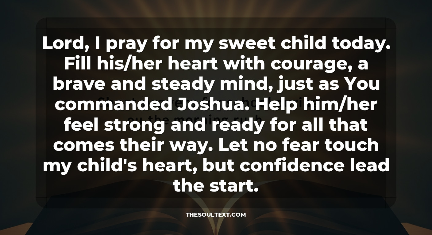 Short Prayers for School (for the Morning Rush)
