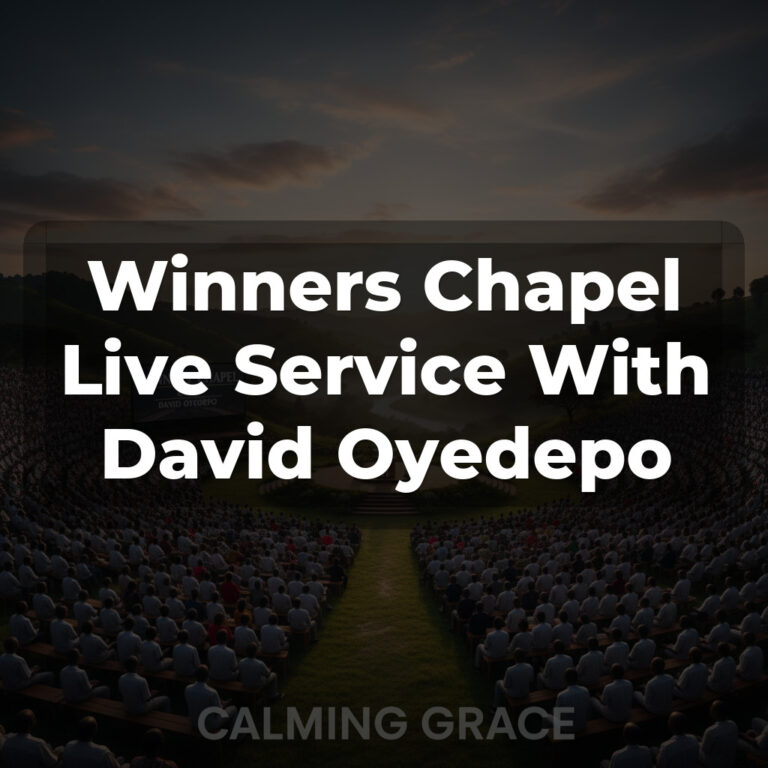 Winners Chapel Live Service With David Oyedepo