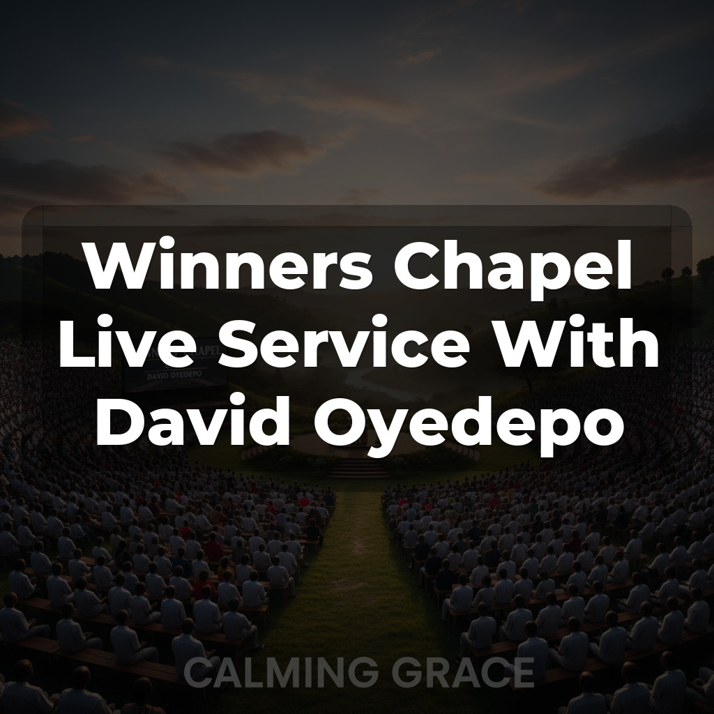 Winners Chapel Live Service With David Oyedepo