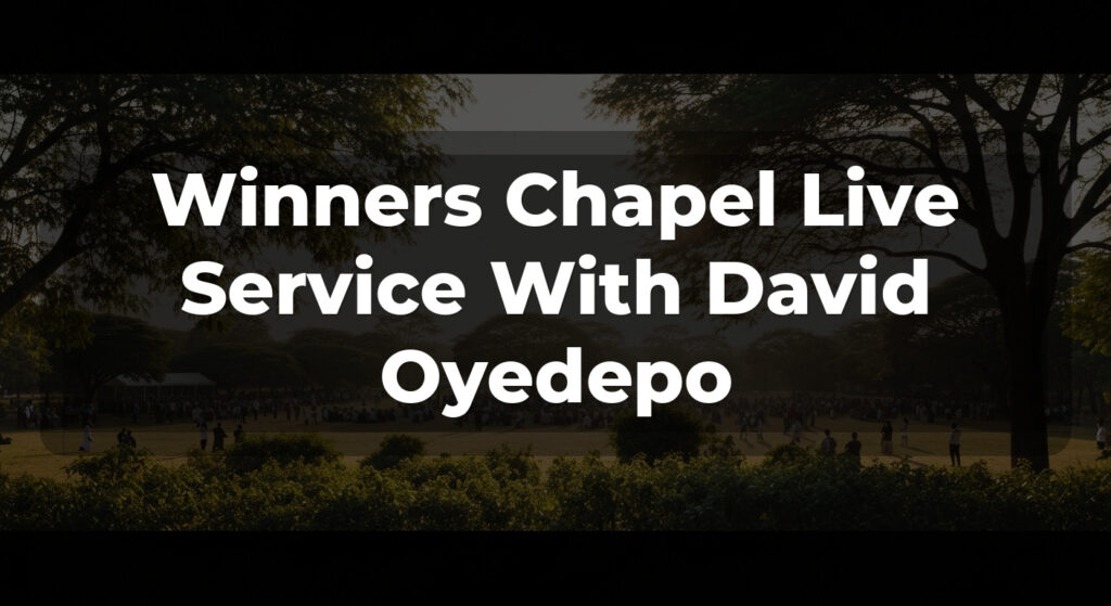 Winners Chapel Live Service With David Oyedepo