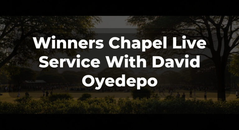 Winners Chapel Live Service With David Oyedepo